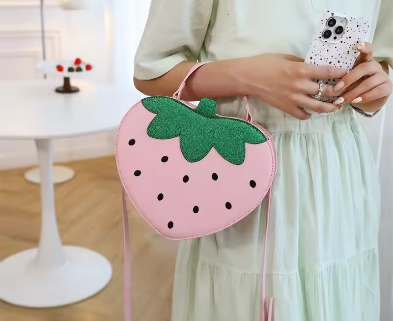 strawberry purse